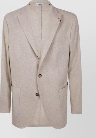 Boglioli tailored jacket with front pockets and back vent
