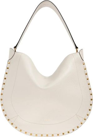 Isabel Marant Borsa a spalla Oskan con borchie - Toni neutri