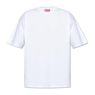 Diesel T-shirt T-Boxt-T24 - Heren - T-shirts - Wit - XL - Katoen - Tops