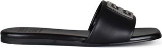 Givenchy 4G Flat Sandalen - Dames - Sandalen - Zwart - 36 EU - Leer - Schoenen