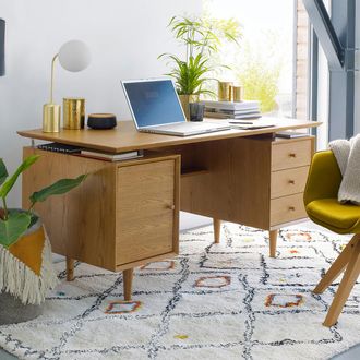 La Redoute Interieurs vintage bureau, 2 kisten, Quilda