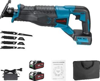 OEM Sierra De Sable, 3000 W De Potencia, Dise&ntilde;o Para Usar Con Una Sola Mano, 2 Bater&iacute;as, Enchufe Europeo