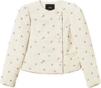 Twin-Set Giacca con decorazione - Bianco