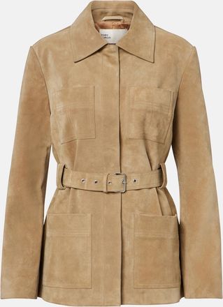 Tory Burch Belted suede jacket