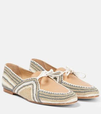Gabriela Hearst Hays crochet moccasins