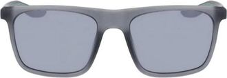 Nike Chak Dz 7372 Zonnebril - Heren - Zonnebrillen - Grijs - 54 MM - Accessoires
