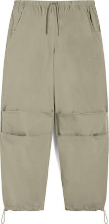 Freddy Pantaloni parachute pants in popeline con coulisse sul fondo