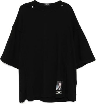 Undercover patched T-shirt - men - Cotton - 3 - Black