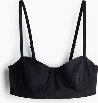 H&M B&uuml;gel-BH aus Microfaser - Schwarz