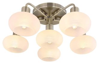 Rabalux Plafoniera Rabalux Sorina 6xe14 Ottone Antico 48,5cm