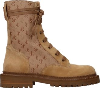 Jimmy Choo London Brown Leather Ankle Womens Boots