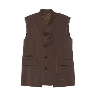 Costumein Kostuums, Heren, Bruin, S, Gilet