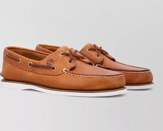 Timberland boat shoes two eyelets rubber sole