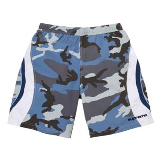 SUPREME SS26 Paneled Water Short Blue Camo SUP-SS26-289-BMO