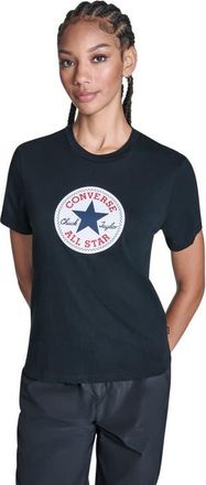 Converse Womens Chuck Taylor All Star Patch T-Shirt in Converse Black at Nordstrom, Size X-Large