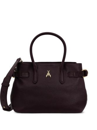 Patrizia Pepe leather tote bag - Purple