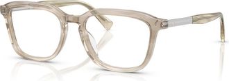 Brunello Cucinelli 53mm Rectangle optical glasses in Beige at Nordstrom