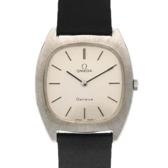 Omega Pre-owned Vintage Polshorloge - Dames - Vintage Horloges - Wit - ONE Size - Vintage