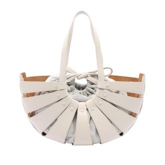 Bottega Veneta Pre-owned Bottega Veneta Medium Calfskin Shell Bag Ladies NBSAPJCQ3XMK749N