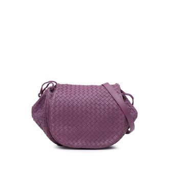 Bottega Veneta Geweven Leren Schoudertas