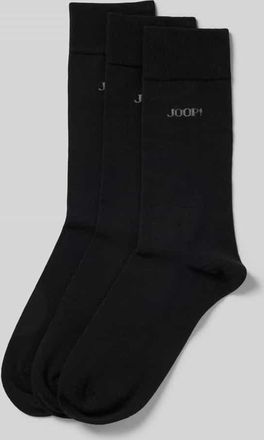 Joop Socken mit Label-Detail im 3er-Pack in Black, Größe 39-42