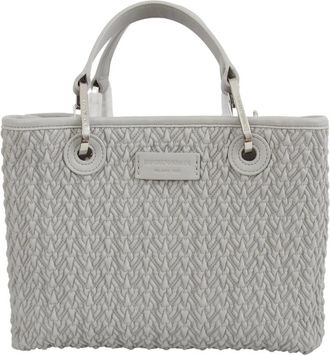 Emporio Armani My EA Small Shopper Bag - Dames - Handtassen - Grijs - ONE Size - Polyester - Tassen