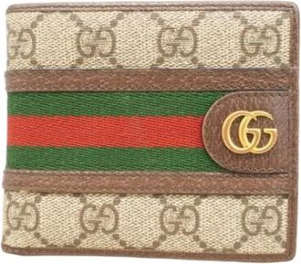 Gucci Pre-owned Wallets, male, Multicolor, Size: ONE SIZE Pre-owned Bill Wallet (Bi-fold)