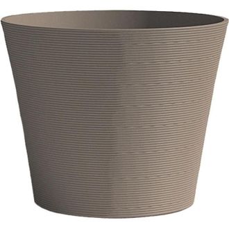 OEM Maceta - Garden Id - Green Care Sense Taupe - 30 X 27 Cm - Garant&iacute;a De 10 A&ntilde;os - 100% Reciclado - Resistencia Uv Y Helada