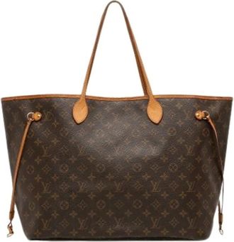 Louis Vuitton Pre-owned Tote Bags, female, Brown, Size: ONE SIZE Pre-owned The Neverfull GM