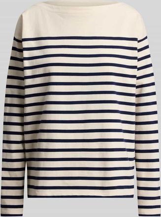 Lauren Ralph Lauren Regular Fit Pullover aus reiner Baumwolle in Marine Melange, Gr&ouml;&szlig;e XXL