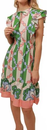 Lavi Pierina Mini Dress In Multi