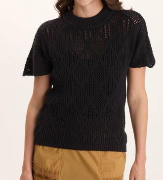 Xcvi Copeland Mock Neck Sweater In Black