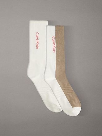 Calvin Klein 2 Pack Moisture-Wicking Crew Socks