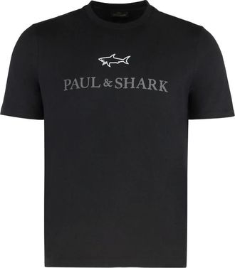 Paul & Shark Logo-print Short-sleeve T-shirt