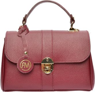 Roberta M Bourgondi&euml; Rundleer Tas