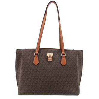 Michael Kors Large Ruby Monogram Logo Tote Bag