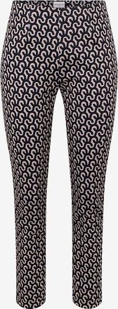 Seductive Slim-Fit-Hose mit Monogrammprint Sabrina