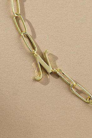 Uncommon James Cursive Initial Monogram Necklace