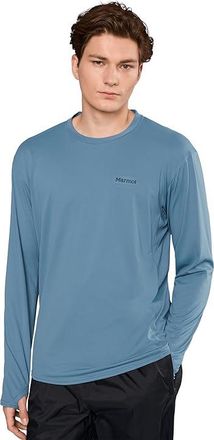 Marmot AirExchange SolarShield Crew Long Sleeve Mens Clothing Summer Storm : XL, Polyester