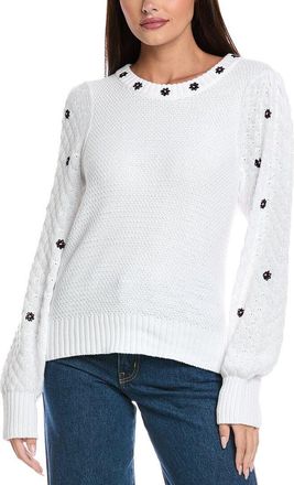 Isla Bette Embroidered Sweater