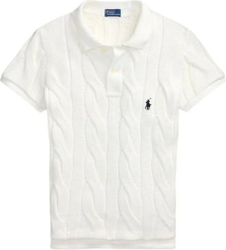 Polo Ralph Lauren Polo in maglia - Bianco
