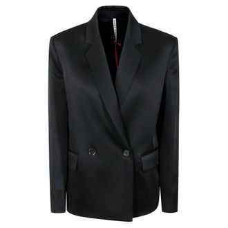 Liviana Conti Blazers, female, Black, XS, Stylish Alberta Jacket for Women
