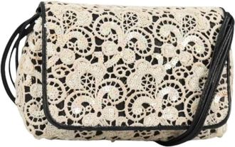 Chanel Pre-owned Cross Body Bags, female, White, Size: ONE SIZE Pre-owned Leather chanel-bags