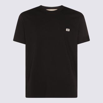 Valentino T-Shirts And Polos Blacks And Greys-Uomo