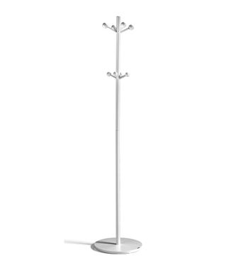 HERDASA Herdasa - Perchero Mod. 402 Lacado En Color Blanco, 180 Cm(alto)37 Cm(ancho)37 Cm(largo)