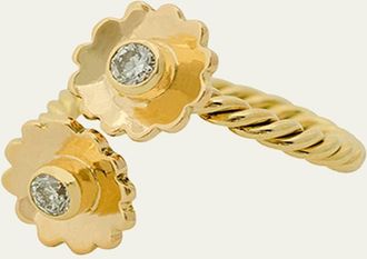 Haute Victoire Etoile Toi et Moi Diamond Ring, Size 6.5