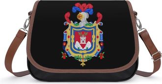 Generic Coat of Arms of Quito Small Womens Crossbody Bags Shoulder Handbag with Adjustable Strap for Travel