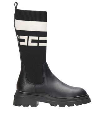 Elisabetta Franchi Stiefel schwarz