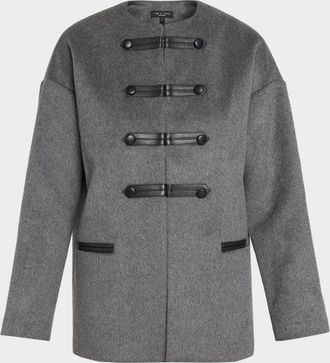 Rag & Bone Stefan Regalia Wool Coat