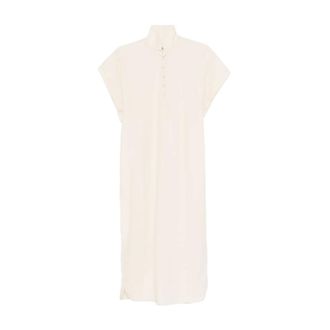 Barena Shirt Dresses, female, Beige, Size: 3XS Shirt Dress